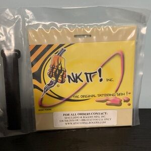 Ink It! Tattooing Practice Template with Strap